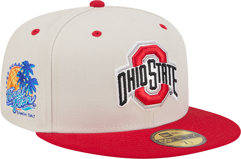 Ohio State Buckeyes Collegiate Two-Tone Chrome 59FIFTY Fitted Hat