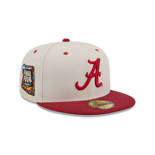 Alabama Crimson Tide Collegiate Two-Tone Chrome 59FIFTY Fitted Hat - New Era Cap