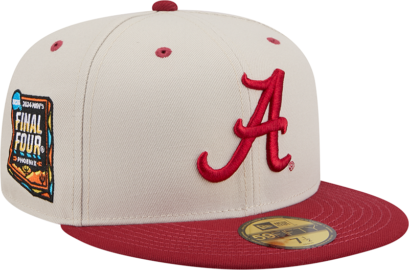 Alabama Crimson Tide Collegiate Two-Tone Chrome 59FIFTY Fitted Hat