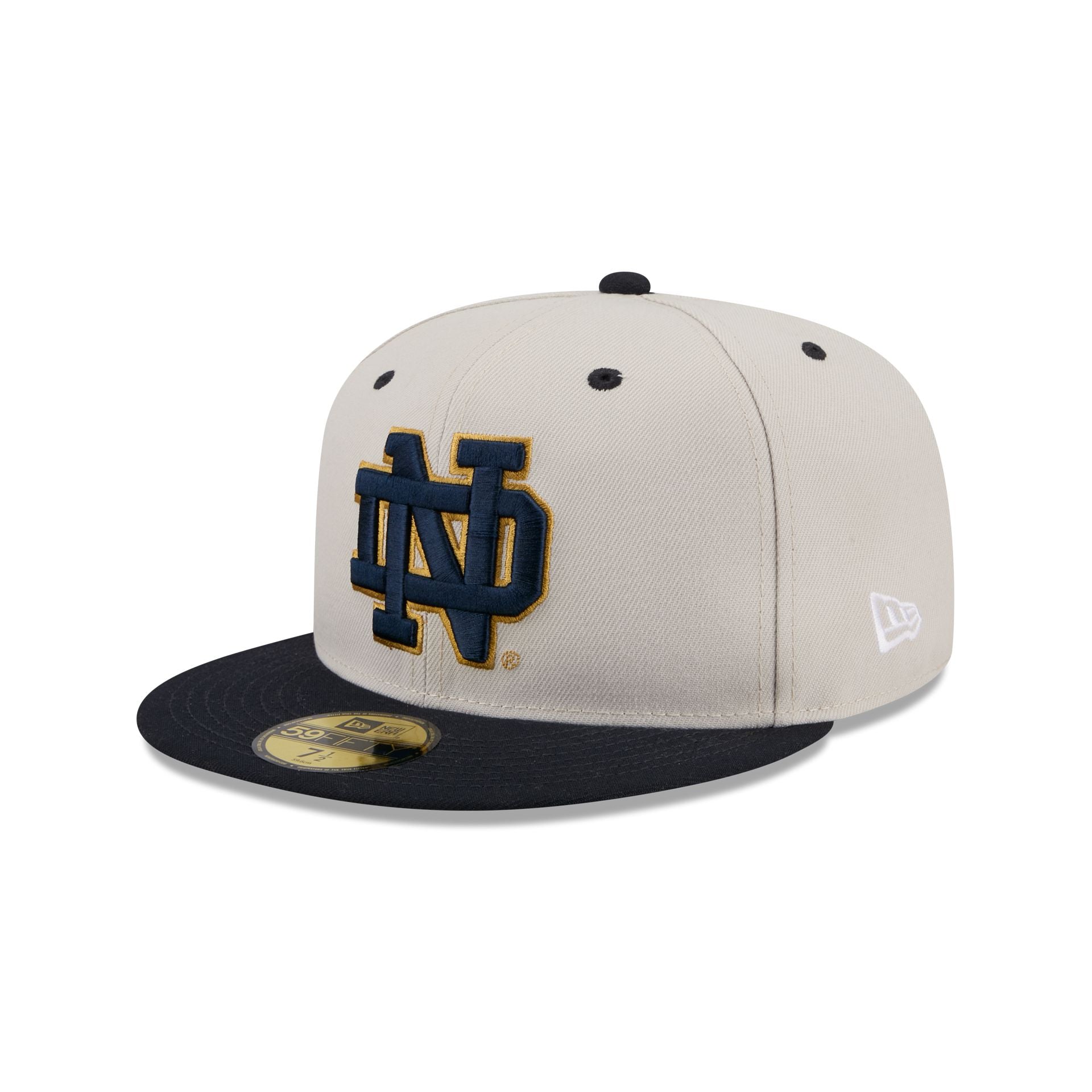 Notre Dame Fighting Irish Collegiate Two-Tone Chrome 59FIFTY Fitted Hat