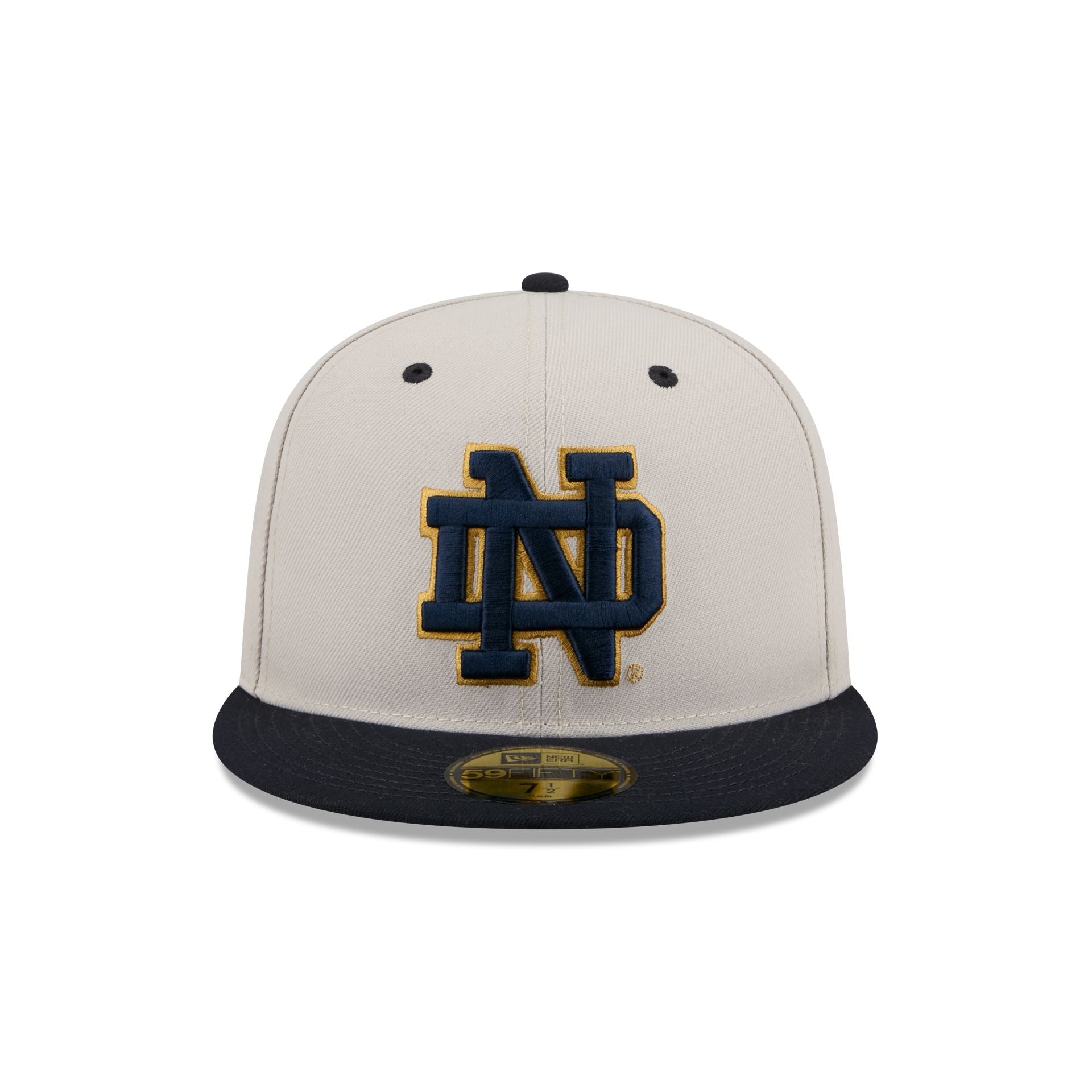 Notre Dame Fighting Irish Collegiate Two-Tone Chrome 59FIFTY Fitted Hat