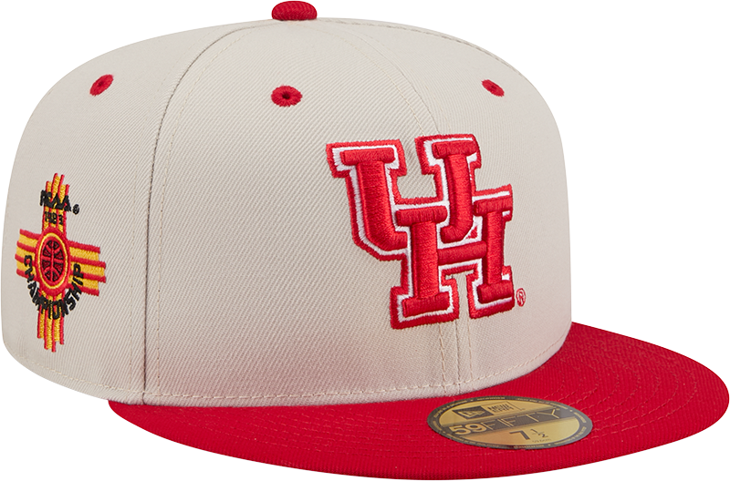 Houston Cougars Collegiate Two-Tone Chrome 59FIFTY Fitted Hat