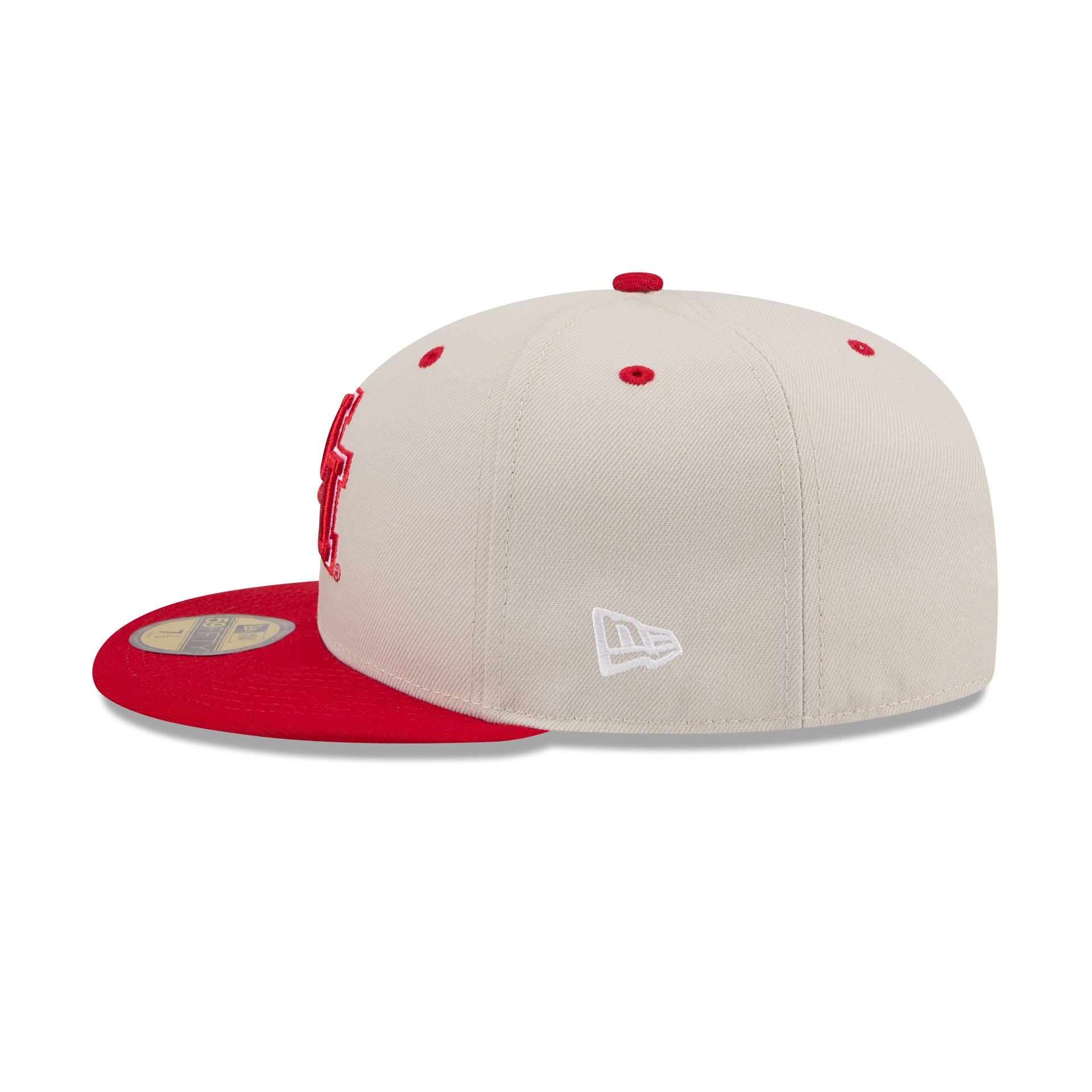 Houston Cougars Collegiate Two-Tone Chrome 59FIFTY Fitted Hat