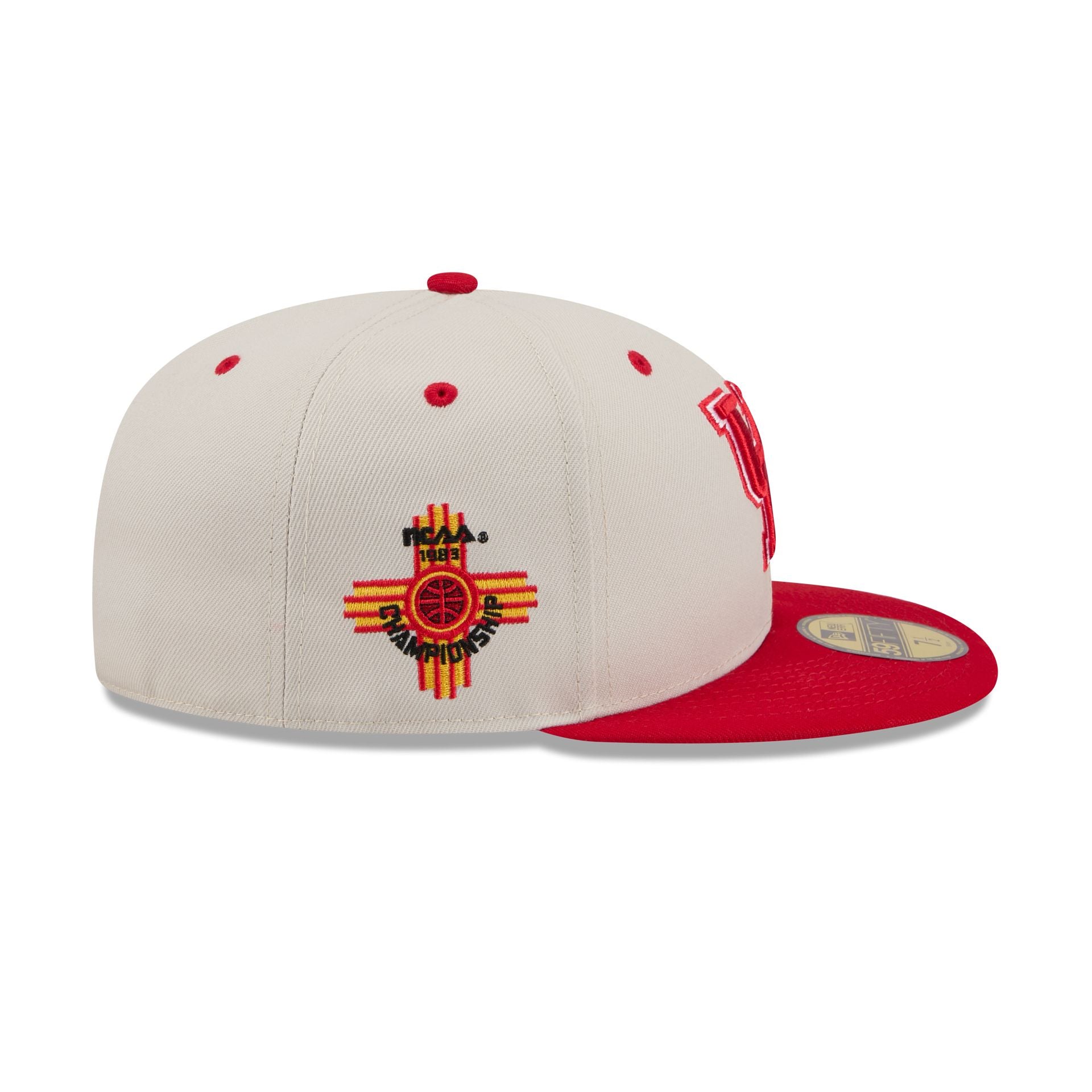 Houston Cougars Collegiate Two-Tone Chrome 59FIFTY Fitted Hat