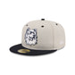 Connecticut Huskies Collegiate Two-Tone Chrome 59FIFTY Fitted Hat