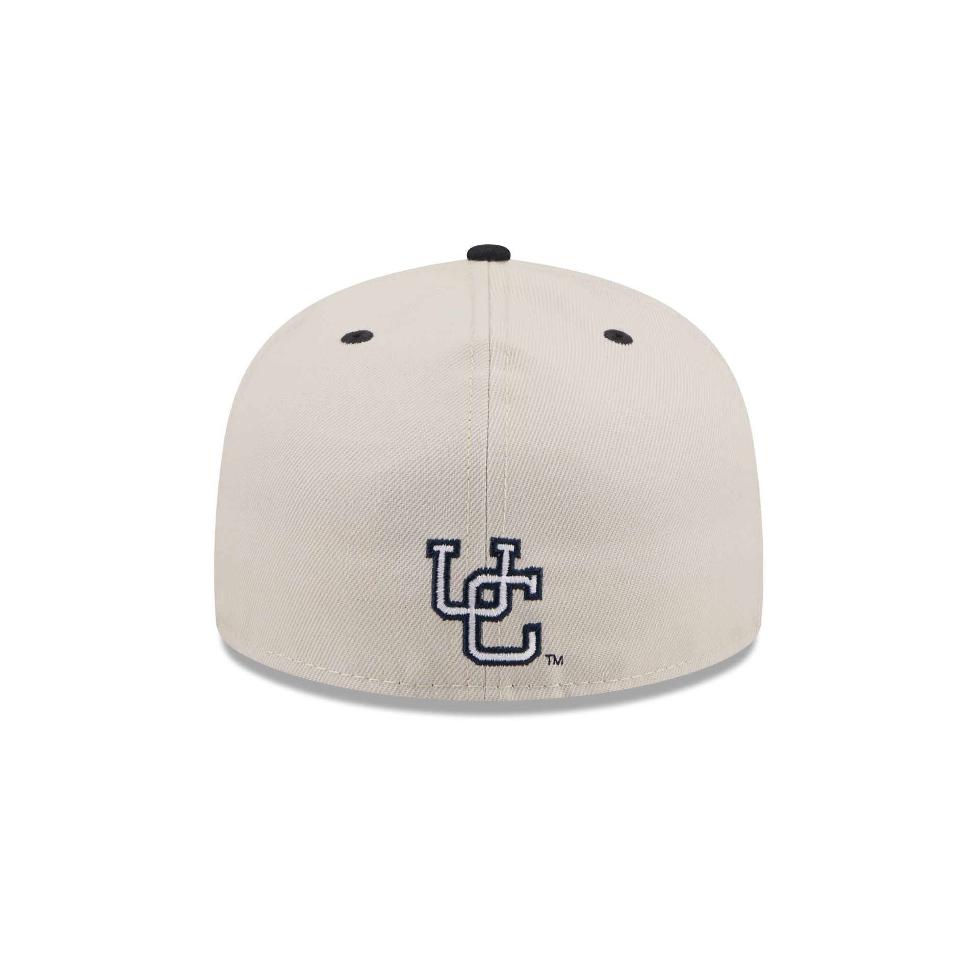 Connecticut Huskies Collegiate Two-Tone Chrome 59FIFTY Fitted Hat