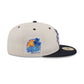 Connecticut Huskies Collegiate Two-Tone Chrome 59FIFTY Fitted Hat