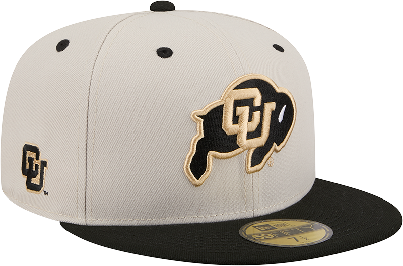 Colorado Buffaloes Collegiate Two-Tone Chrome 59FIFTY Fitted Hat