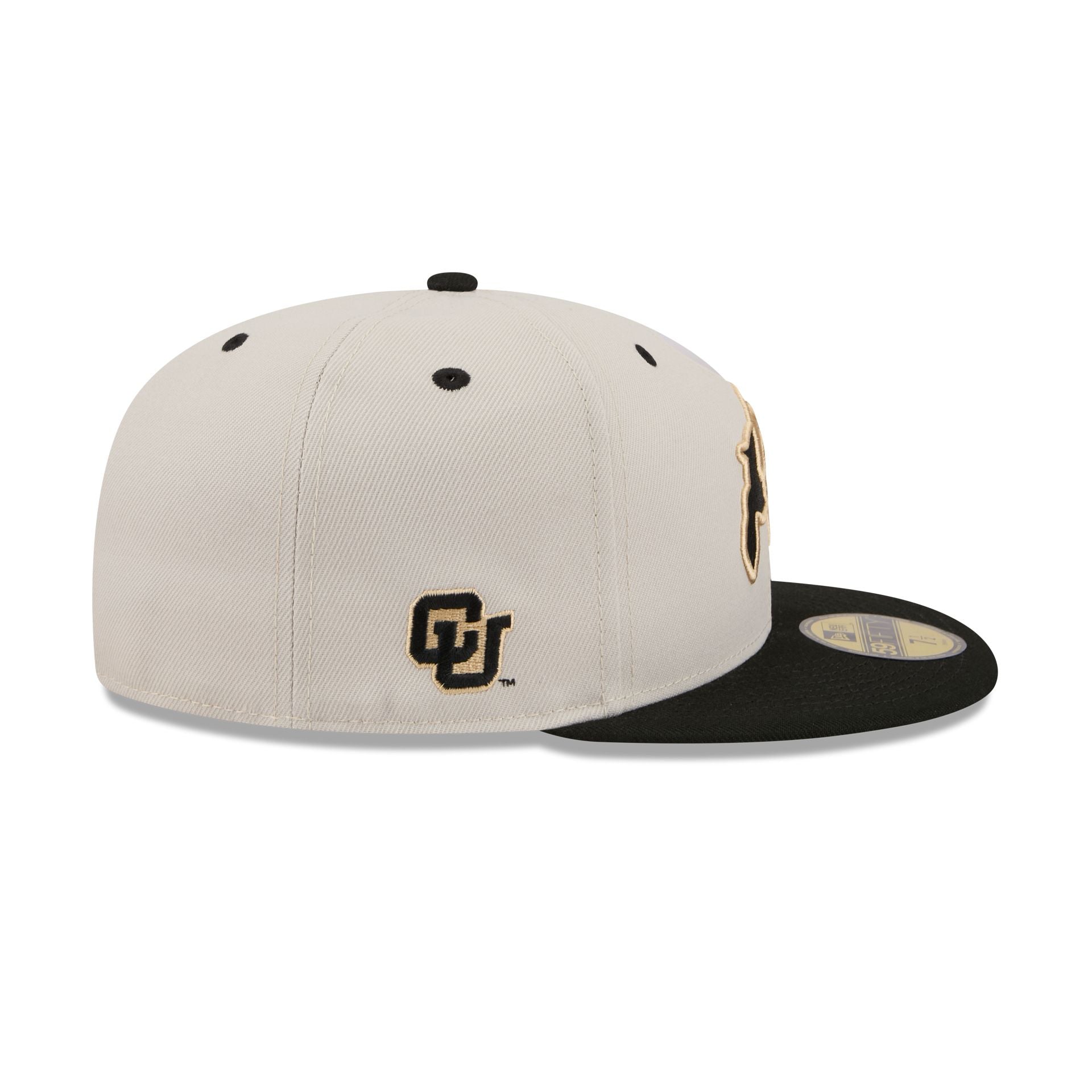 Colorado Buffaloes Collegiate Two-Tone Chrome 59FIFTY Fitted Hat