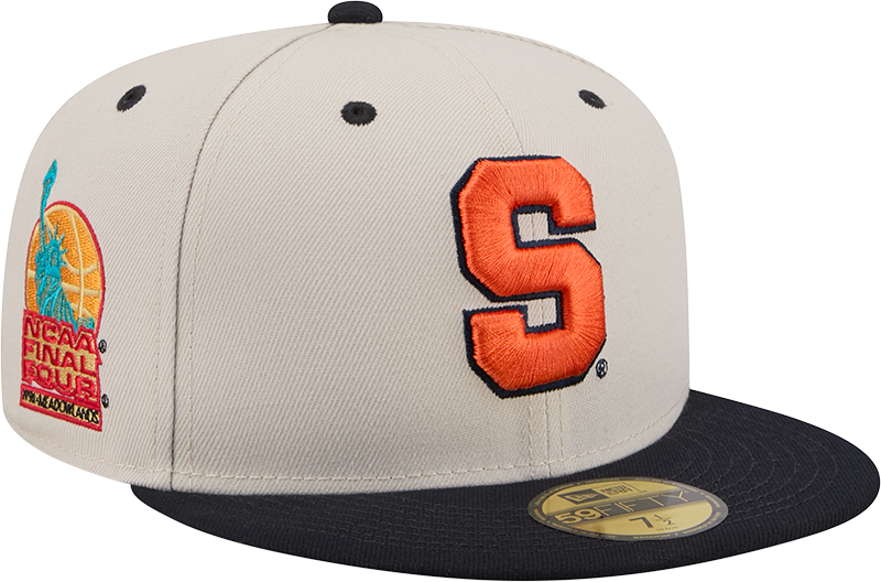 Syracuse Orange Collegiate Two-Tone Chrome 59FIFTY Fitted Hat