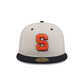 Syracuse Orange Collegiate Two-Tone Chrome 59FIFTY Fitted Hat