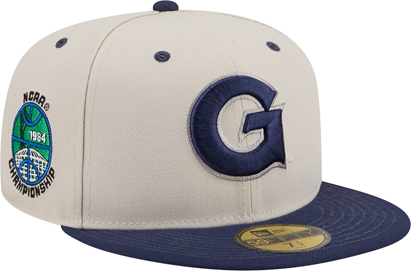 Georgetown Hoyas Collegiate Two-Tone Chrome 59FIFTY Fitted Hat