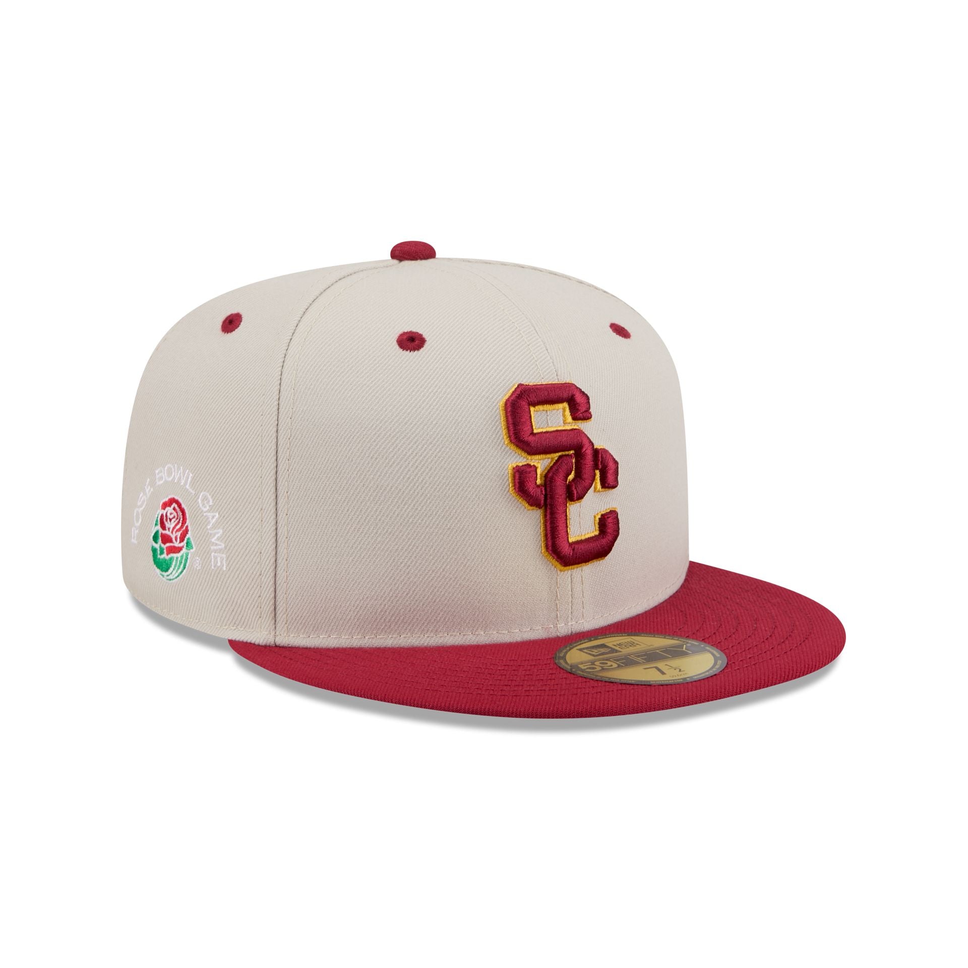 USC Trojans Collegiate Two-Tone Chrome 59FIFTY Fitted Hat