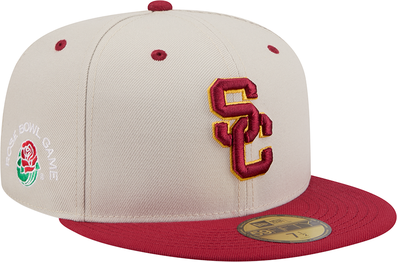 USC Trojans Collegiate Two-Tone Chrome 59FIFTY Fitted Hat