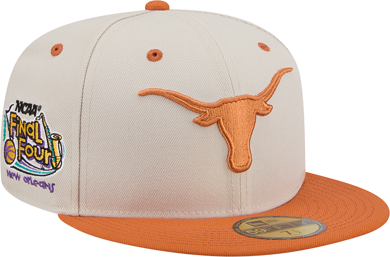 Texas Longhorns Collegiate Two-Tone Chrome 59FIFTY Fitted Hat
