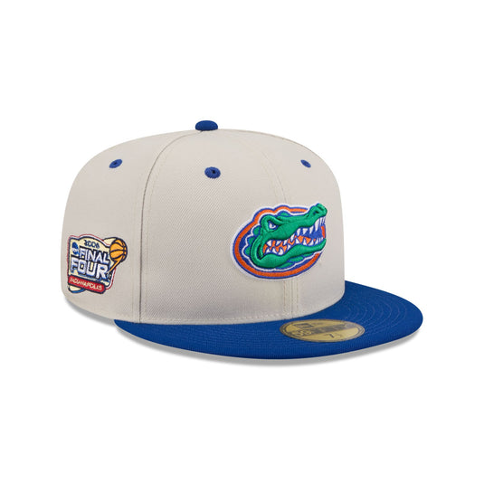 Florida Gators Collegiate Two-Tone Chrome 59FIFTY Fitted Hat - New Era Cap