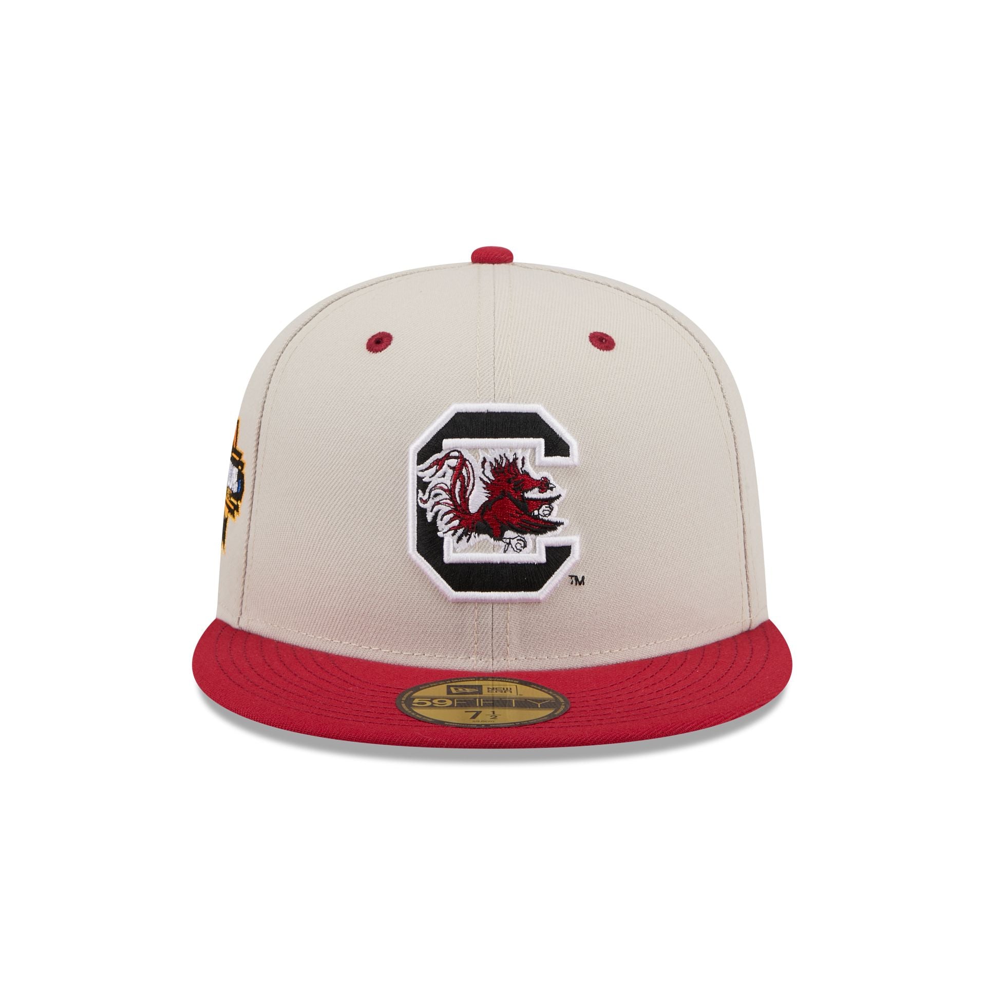 South Carolina Gamecocks Collegiate Two-Tone Chrome 59FIFTY Fitted Hat