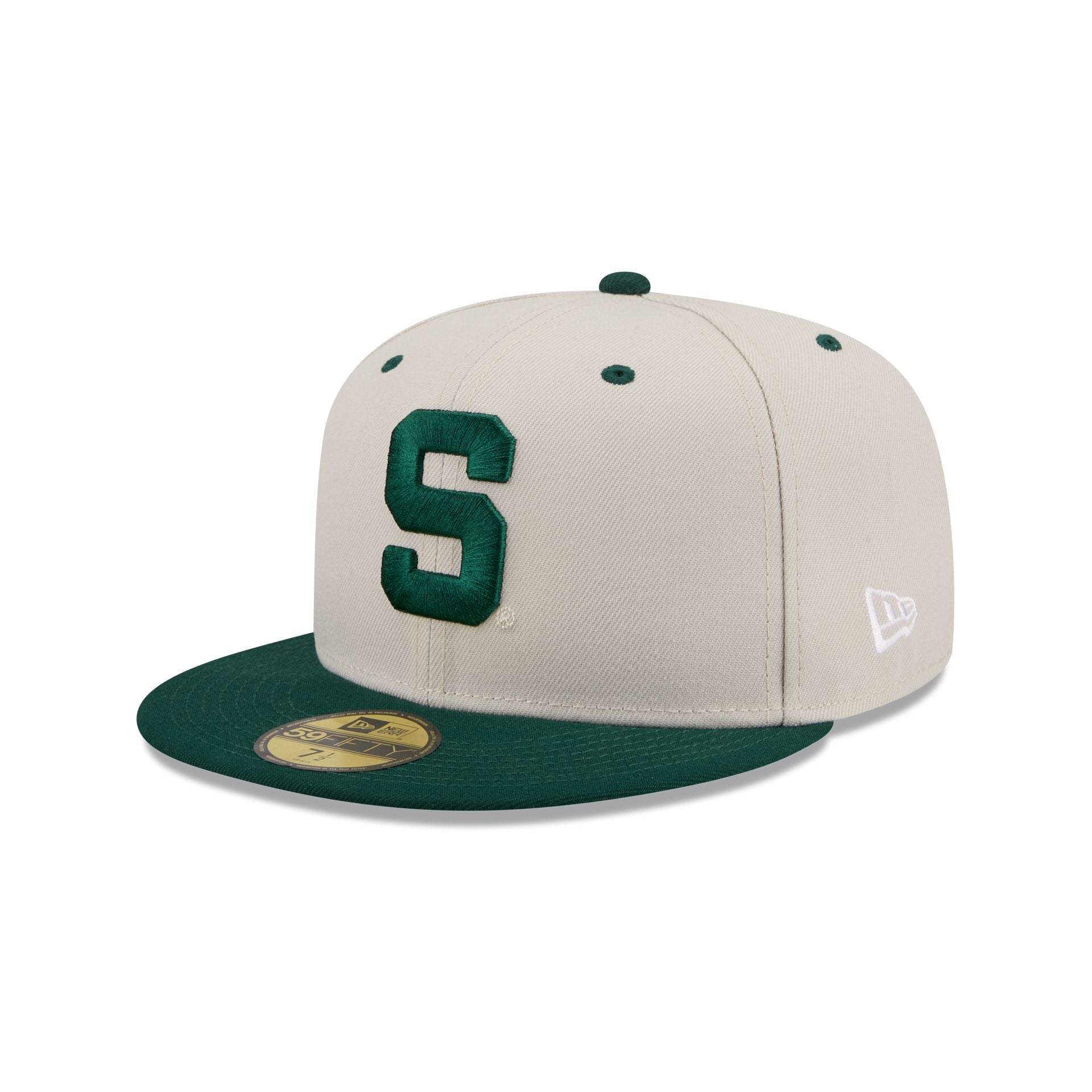 Michigan State Spartans Collegiate Two-Tone Chrome 59FIFTY Fitted Hat