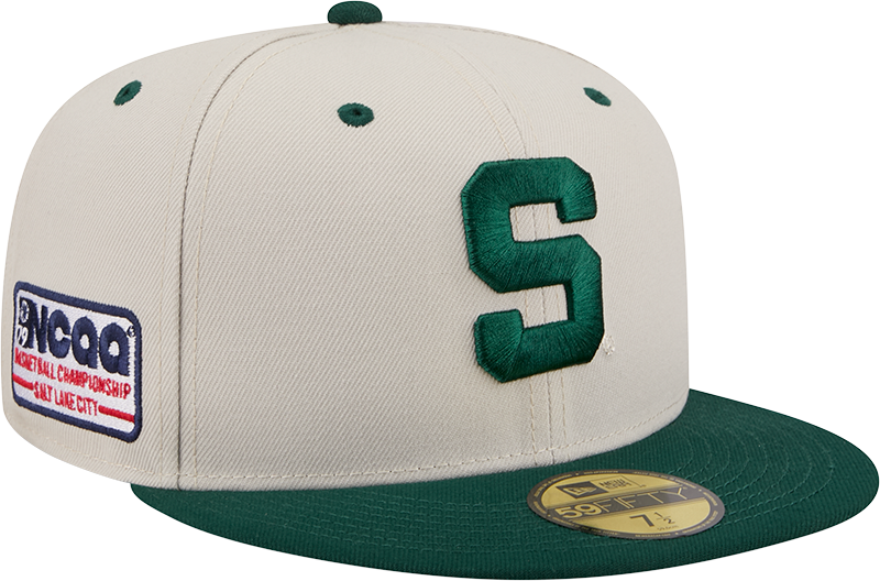 Michigan State Spartans Collegiate Two-Tone Chrome 59FIFTY Fitted Hat
