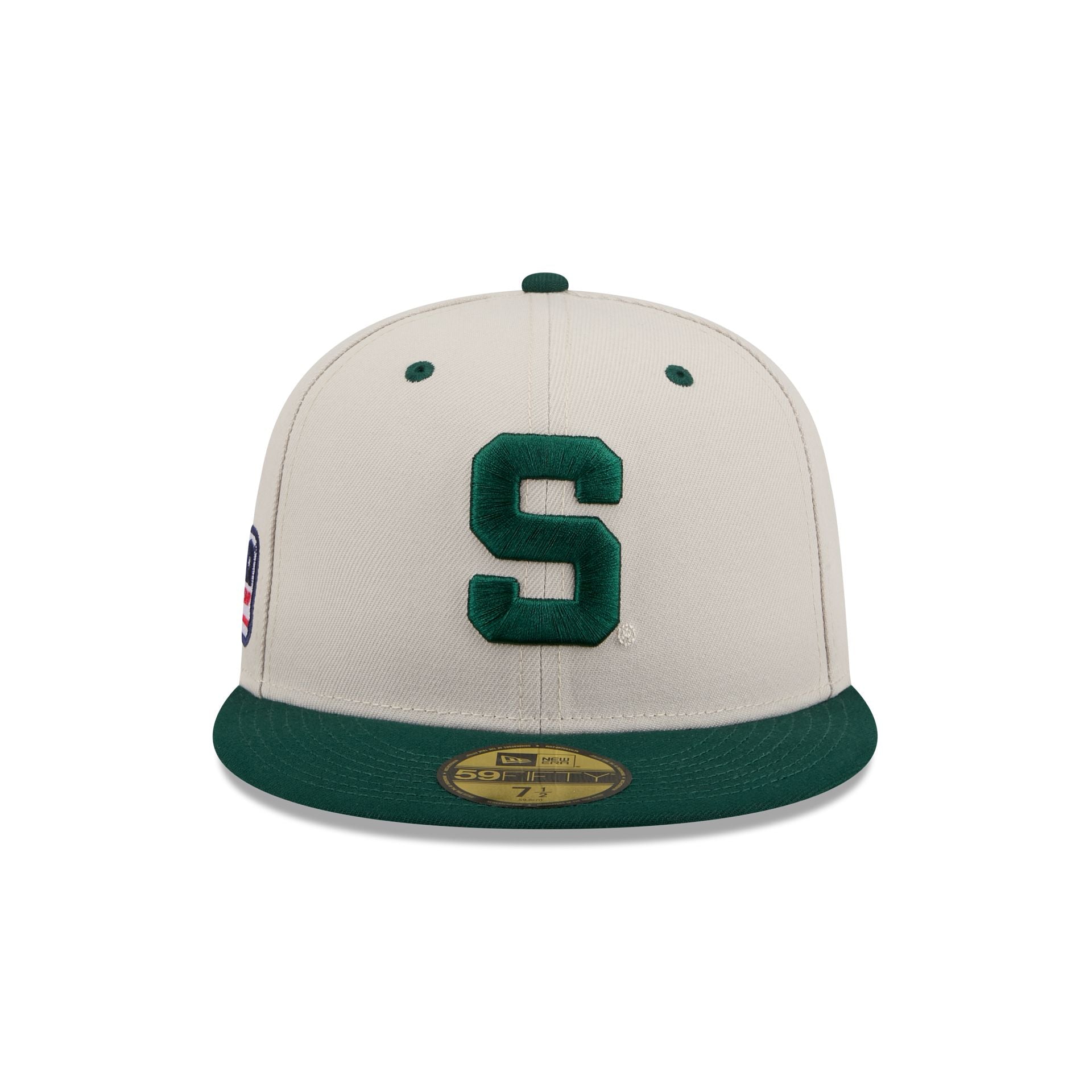 Michigan State Spartans Collegiate Two-Tone Chrome 59FIFTY Fitted Hat