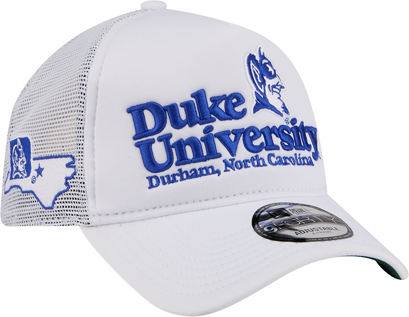 Duke Blue Devils Collegiate City, State 9FORTY A-Frame Trucker Hat