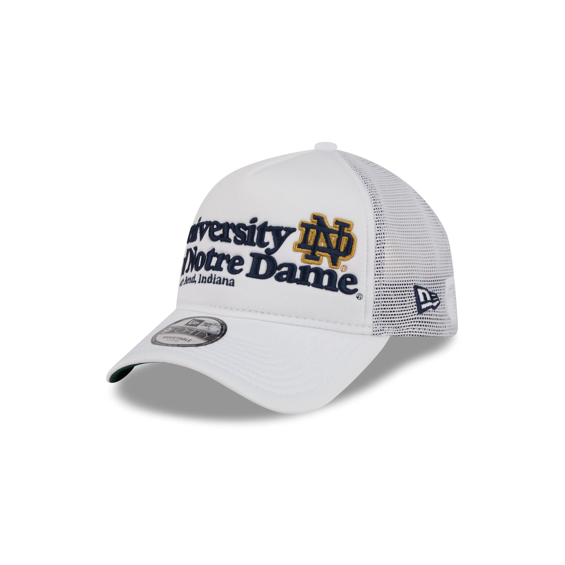 Notre Dame Fighting Irish Collegiate City, State 9FORTY A-Frame Trucker Hat