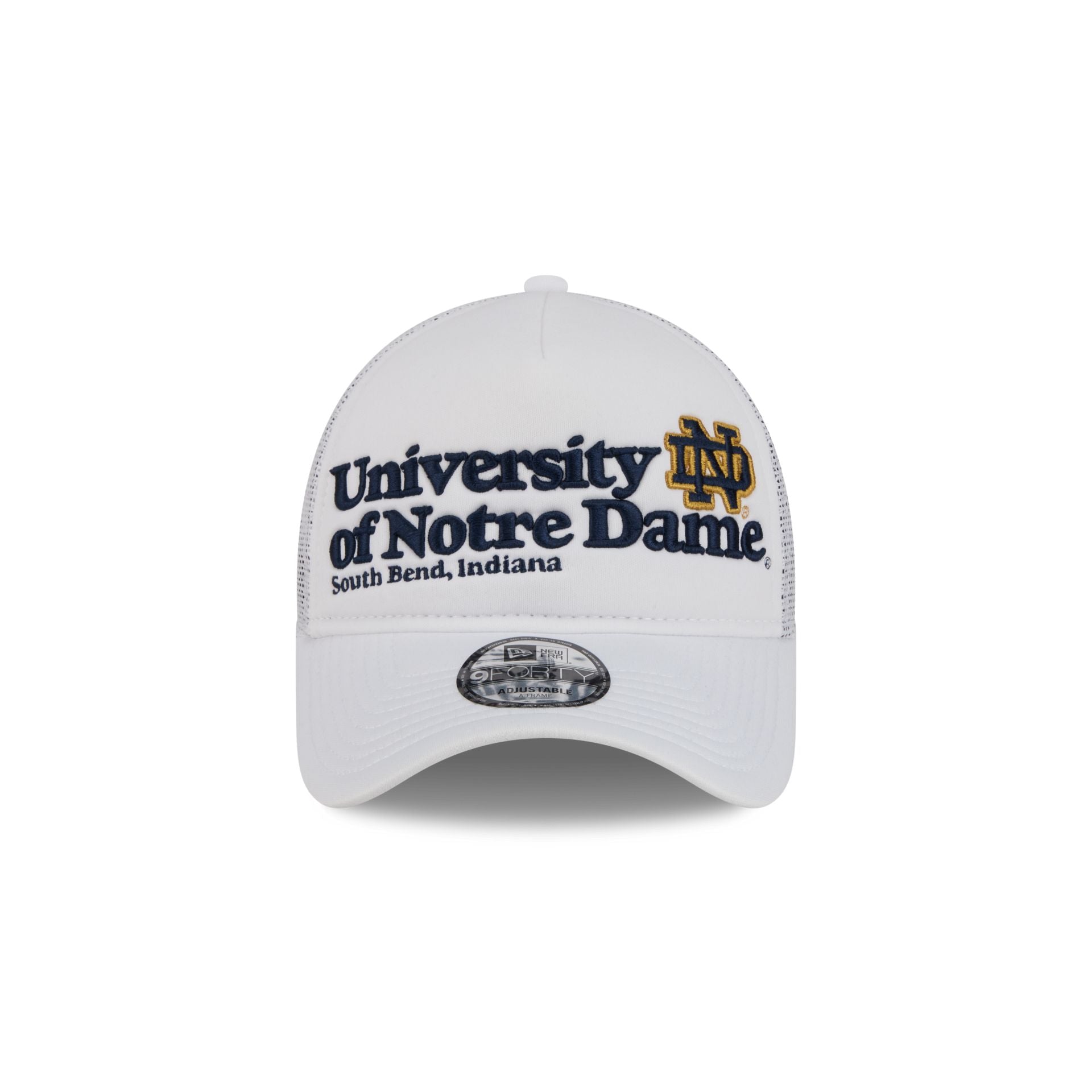 Notre Dame Fighting Irish Collegiate City, State 9FORTY A-Frame Trucker Hat