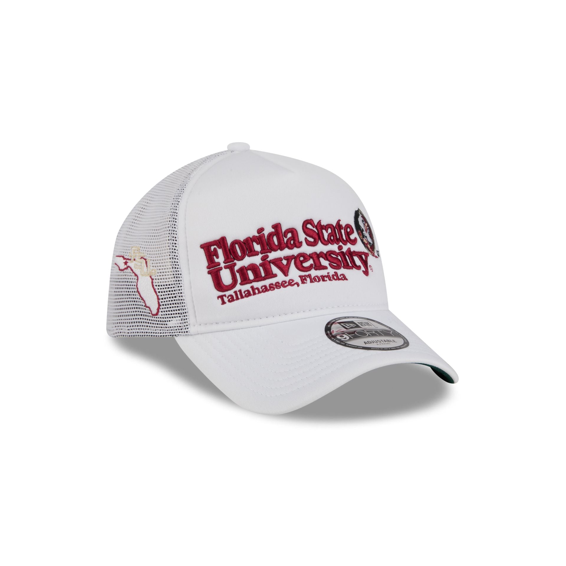 Florida State Seminoles Collegiate City, State 9FORTY A-Frame Trucker Hat