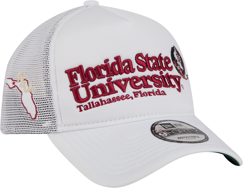 Florida State Seminoles Collegiate City, State 9FORTY A-Frame Trucker Hat