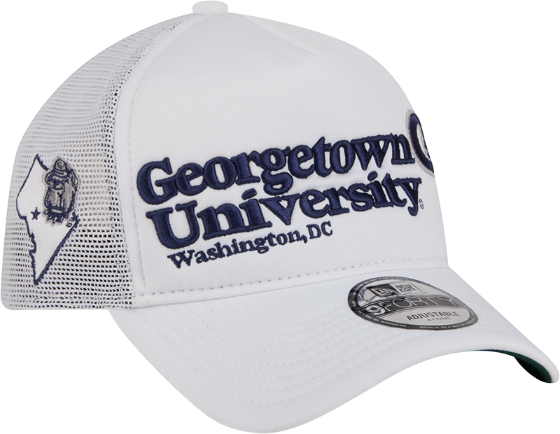 Georgetown Hoyas Collegiate City, State 9FORTY A-Frame Trucker Hat