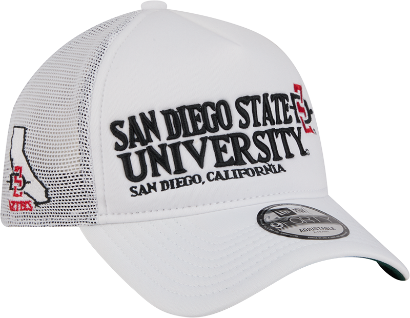San Diego State Aztecs Collegiate City, State 9FORTY A-Frame Trucker Hat