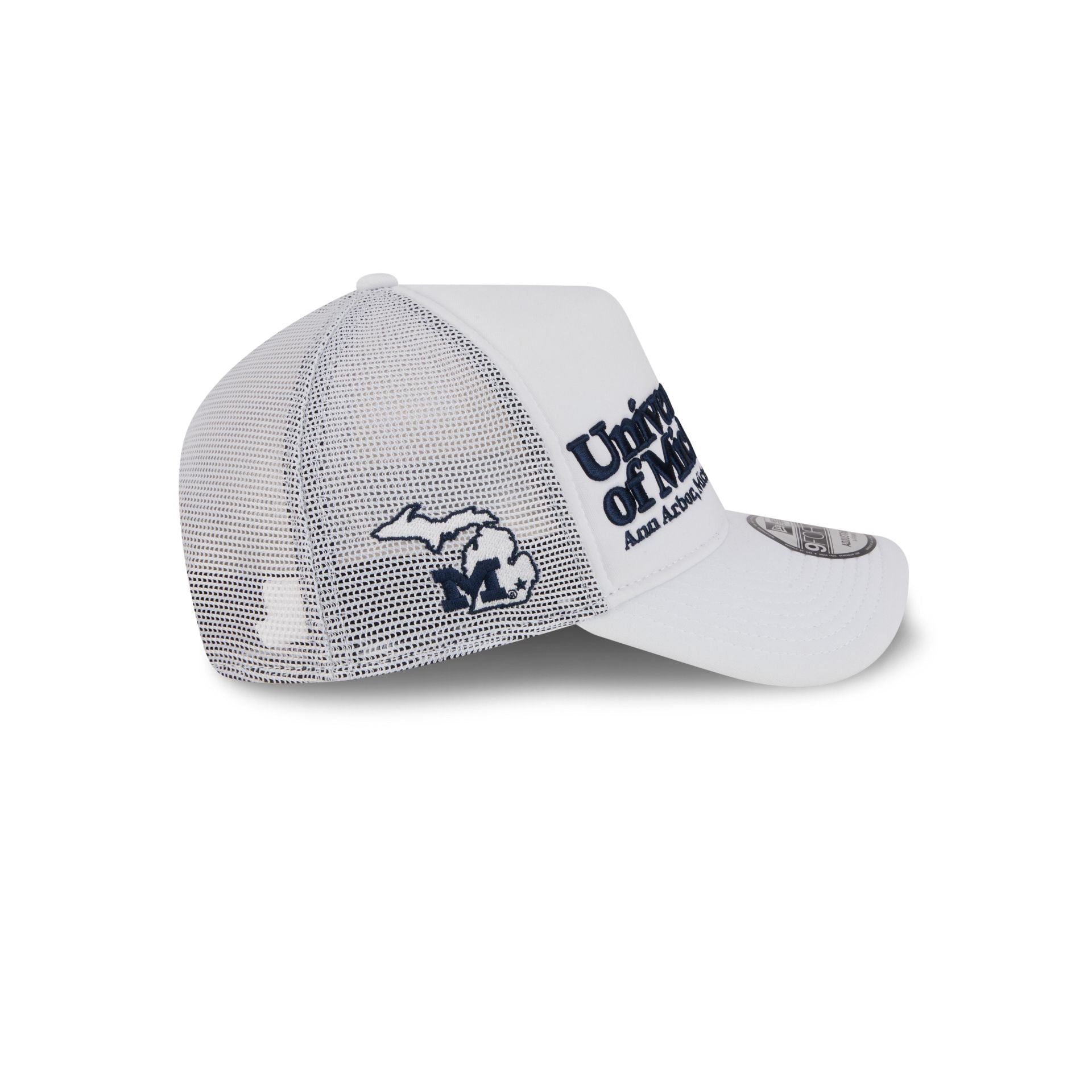 Michigan Wolverines Collegiate City, State 9FORTY A-Frame Trucker Hat