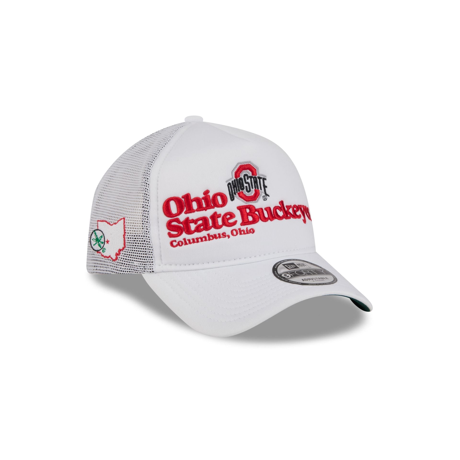 Ohio State Buckeyes Collegiate City, State 9FORTY A-Frame Trucker Hat