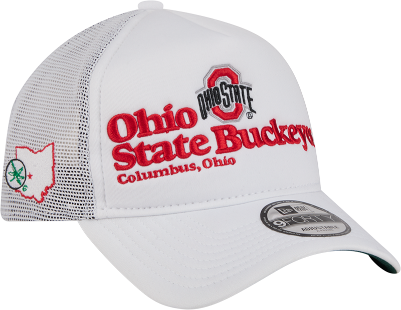 Ohio State Buckeyes Collegiate City, State 9FORTY A-Frame Trucker Hat