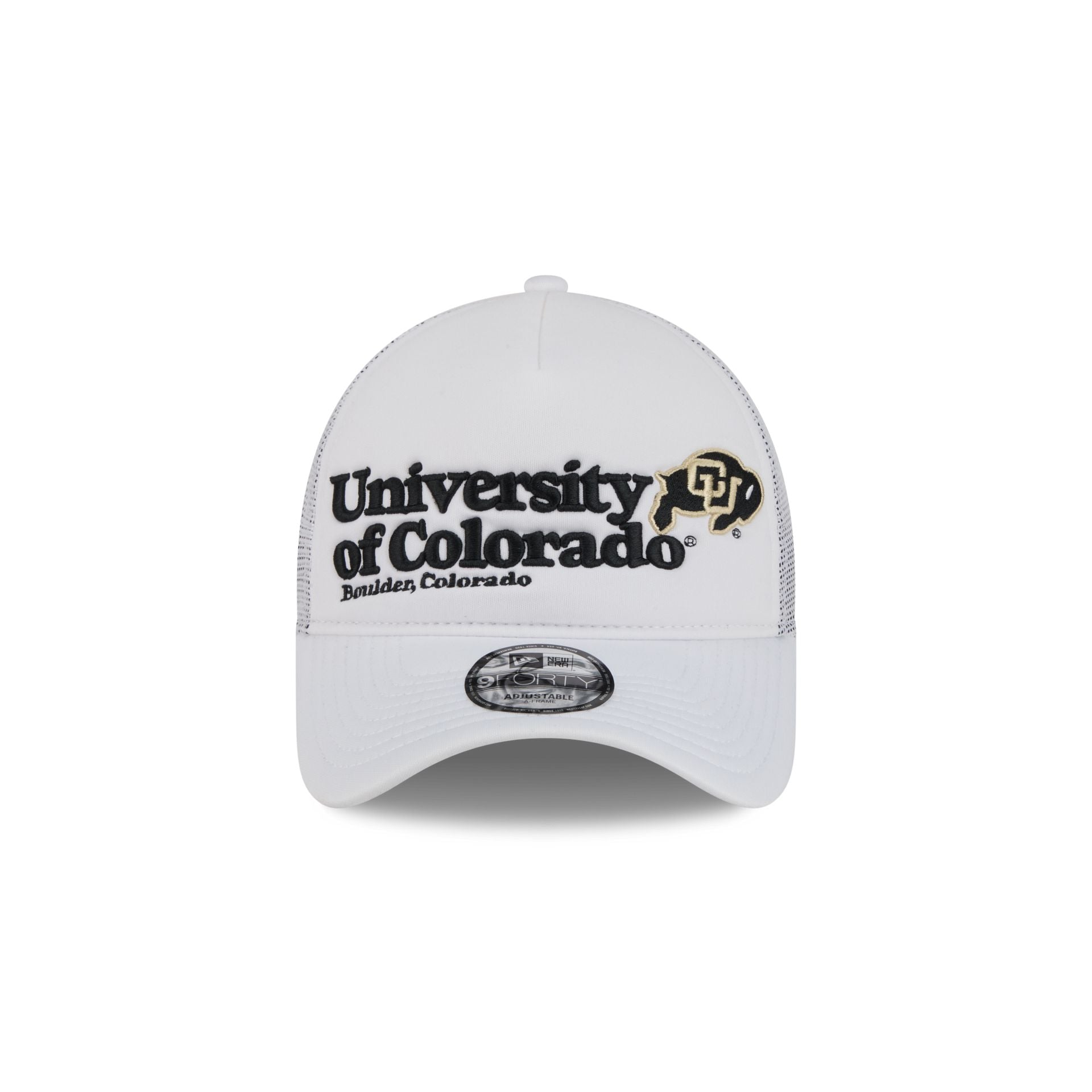 Colorado Buffaloes Collegiate City, State 9FORTY A-Frame Trucker Hat