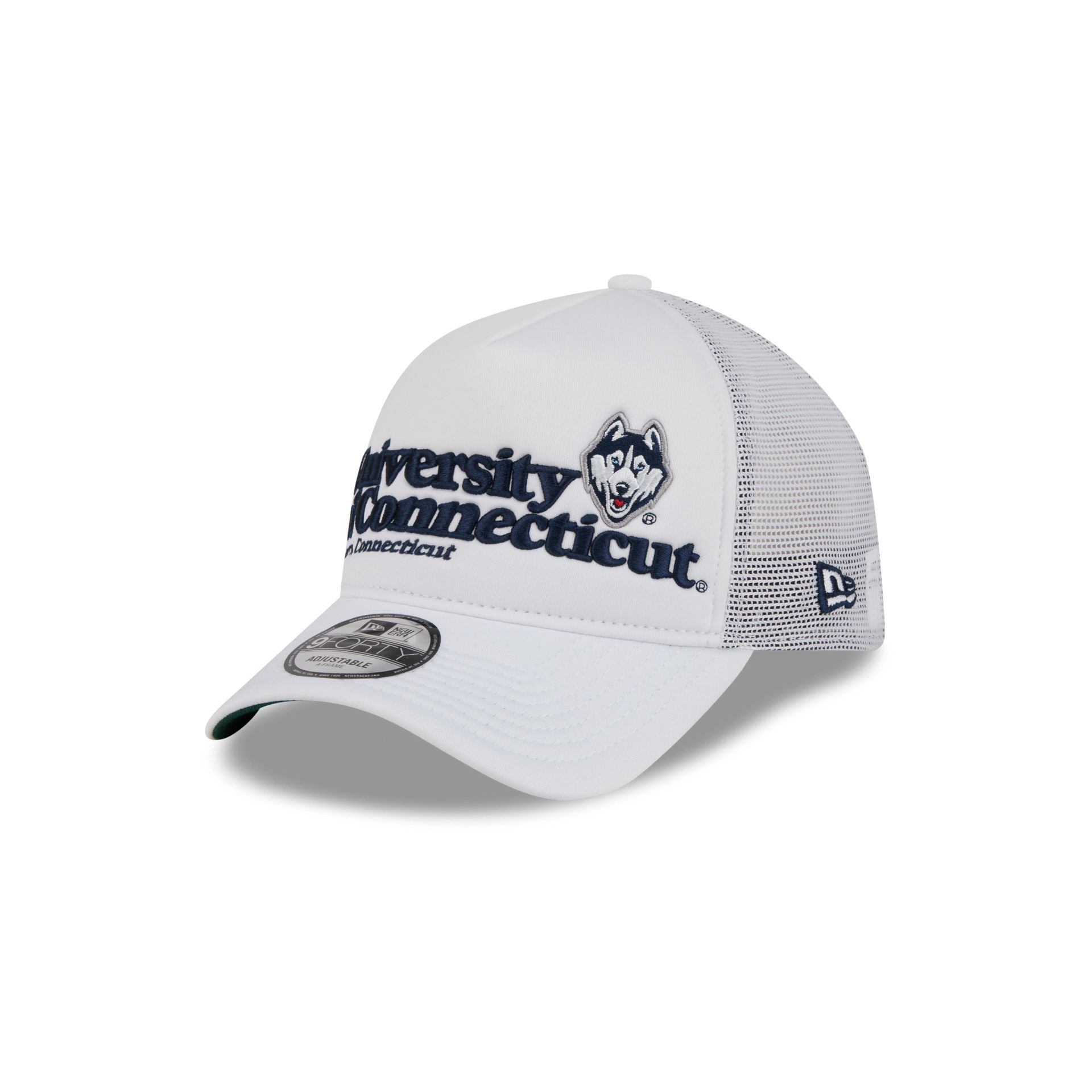 Connecticut Huskies Collegiate City, State 9FORTY A-Frame Trucker Hat