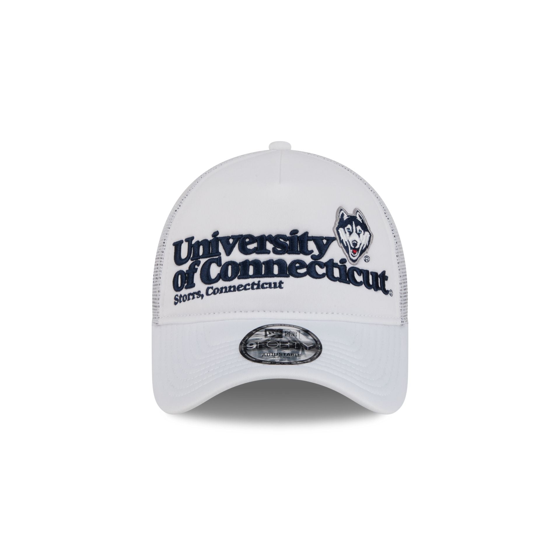 Connecticut Huskies Collegiate City, State 9FORTY A-Frame Trucker Hat