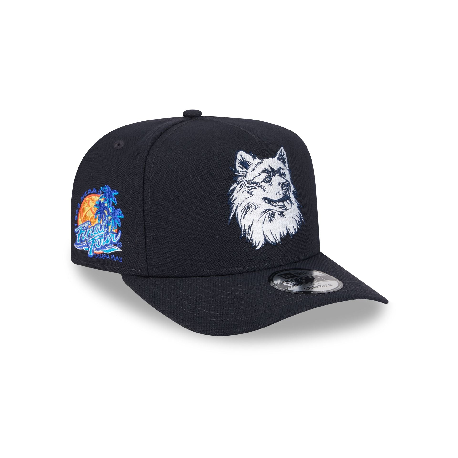Connecticut Huskies Collegiate Side Patch 9FIFTY A-Frame Snapback Hat