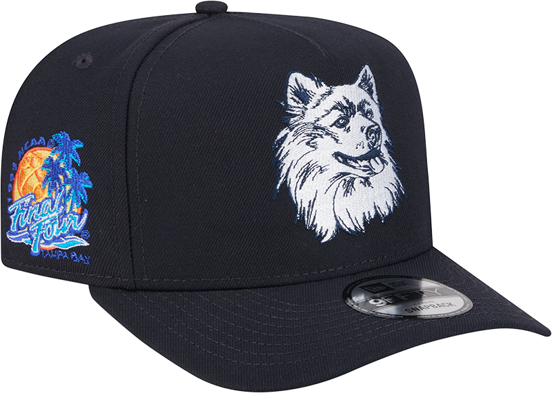 Connecticut Huskies Collegiate Side Patch 9FIFTY A-Frame Snapback Hat