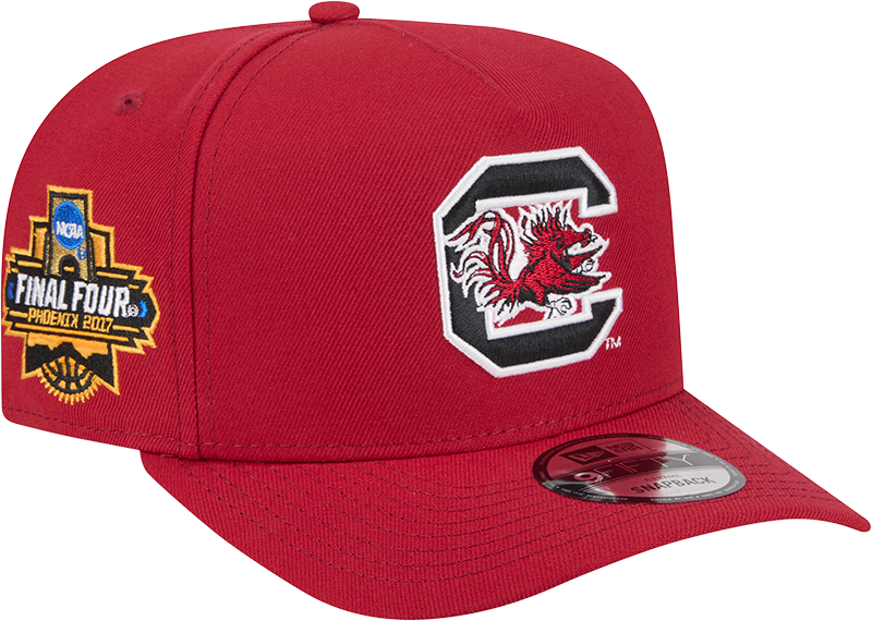 South Carolina Gamecocks Collegiate Side Patch 9FIFTY A-Frame Snapback Hat