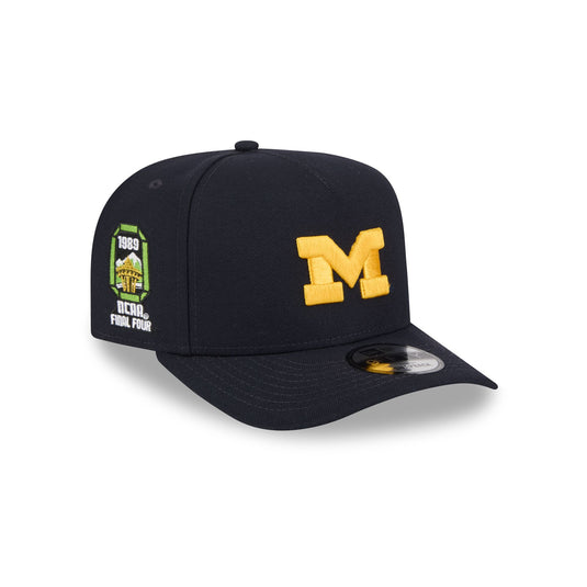 Michigan Wolverines Collegiate Side Patch 9FIFTY A-Frame Snapback Hat - New Era Cap
