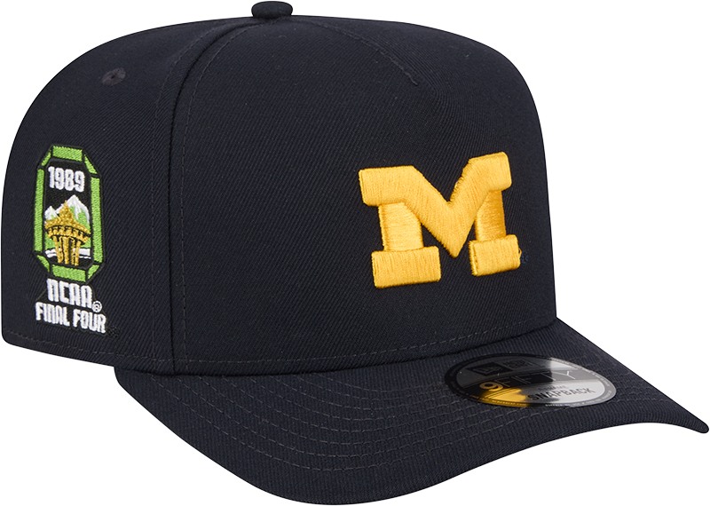 Michigan Wolverines Collegiate Side Patch 9FIFTY A-Frame Snapback Hat