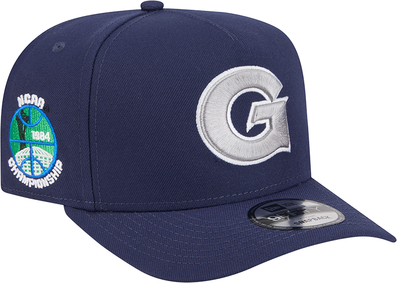 Georgetown Hoyas Collegiate Side Patch 9FIFTY A-Frame Snapback Hat