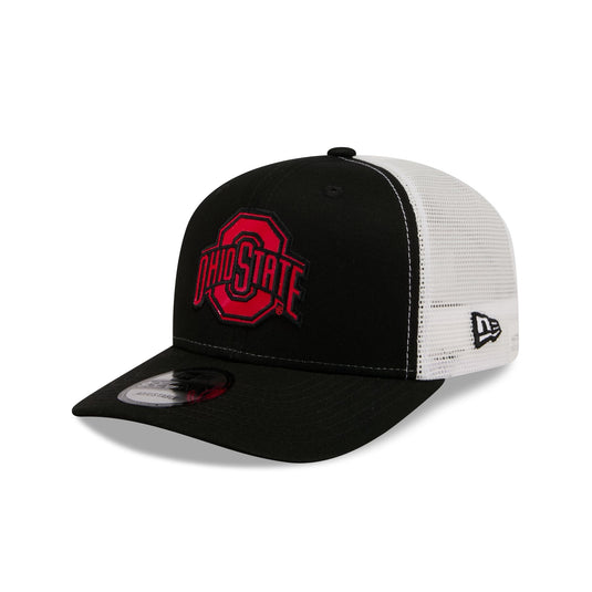 Ohio State Buckeyes Collegiate Black 9SEVENTY Trucker Hat - New Era Cap