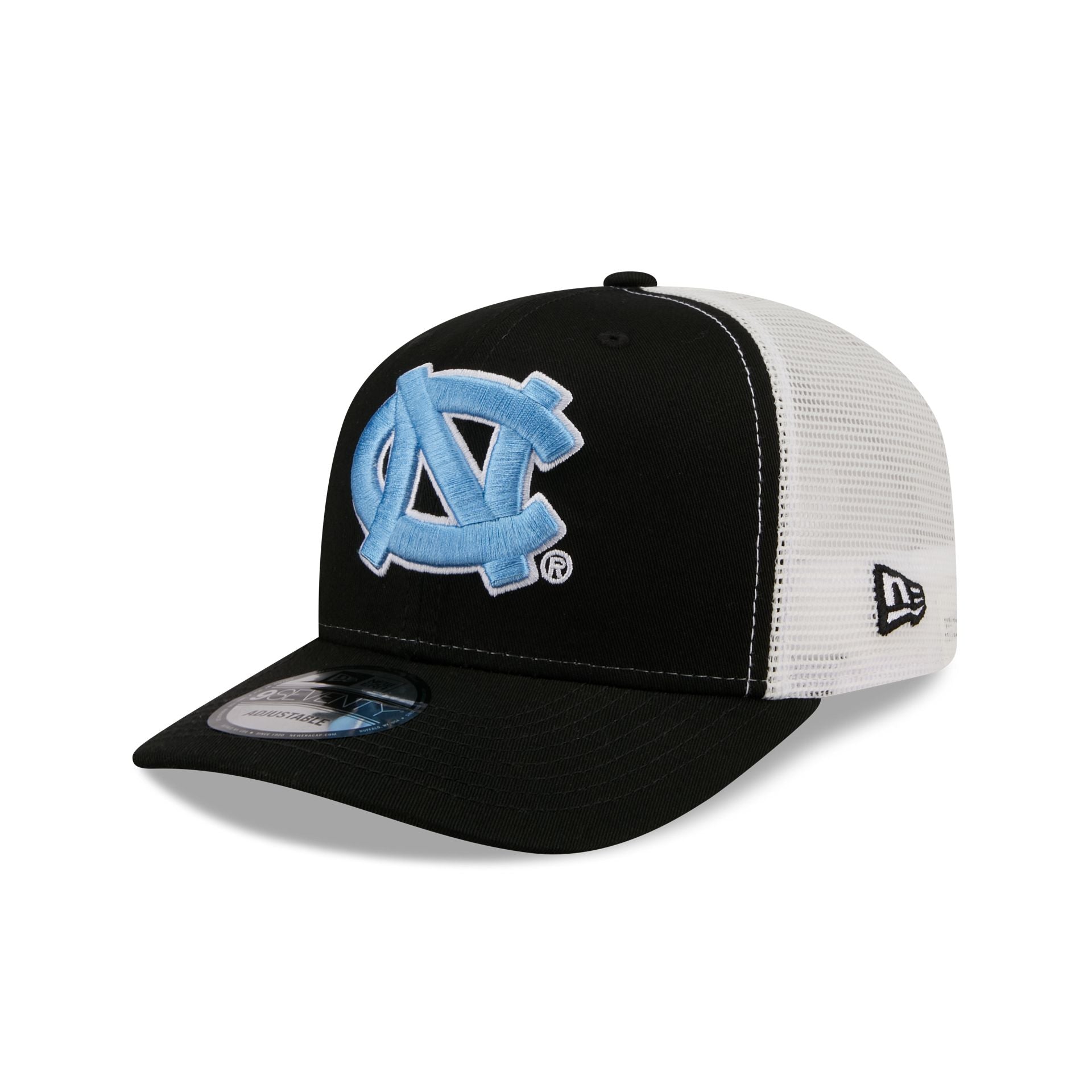 North Carolina Tar Heels Collegiate Black 9SEVENTY Trucker Hat