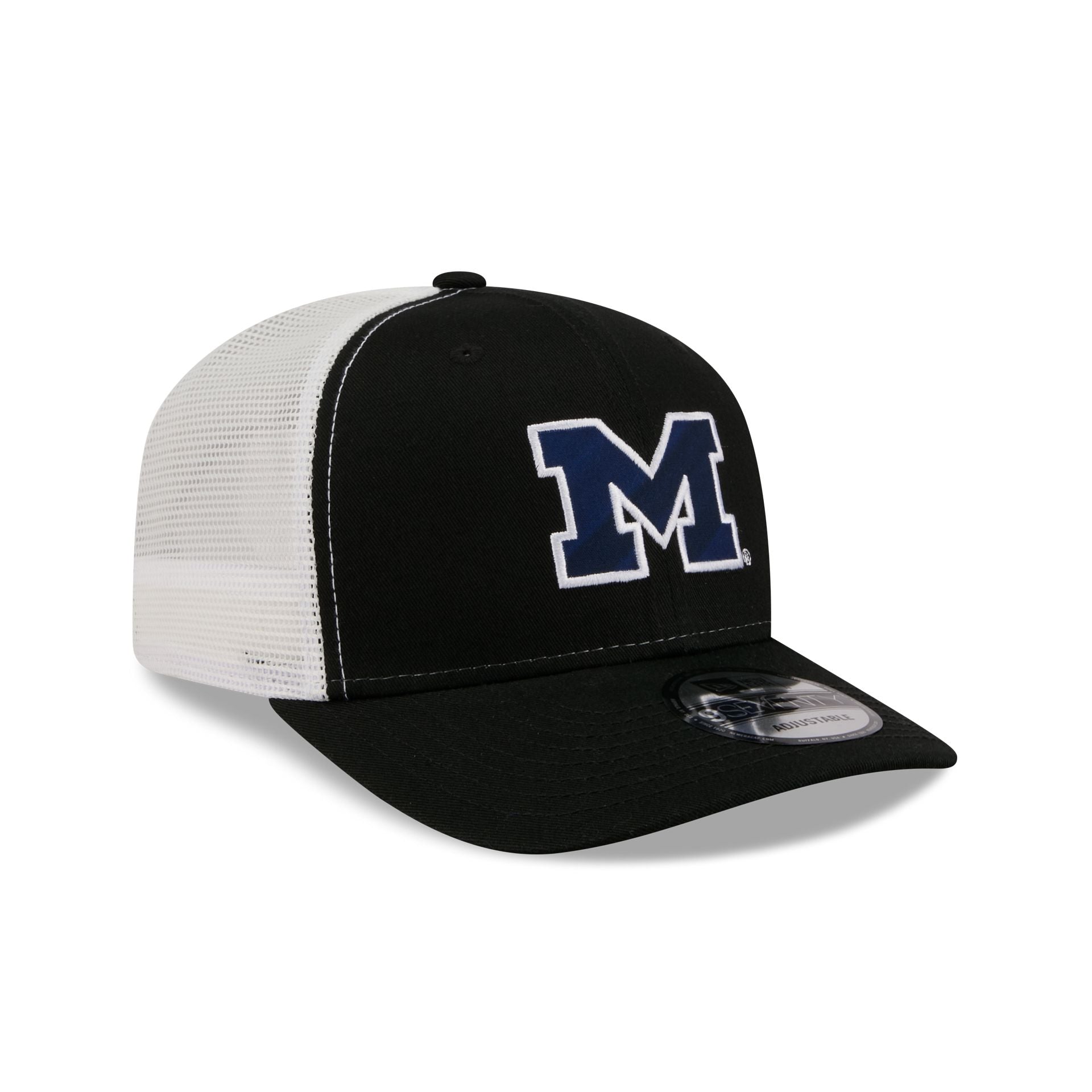Michigan Wolverines Collegiate Black 9SEVENTY Trucker Hat