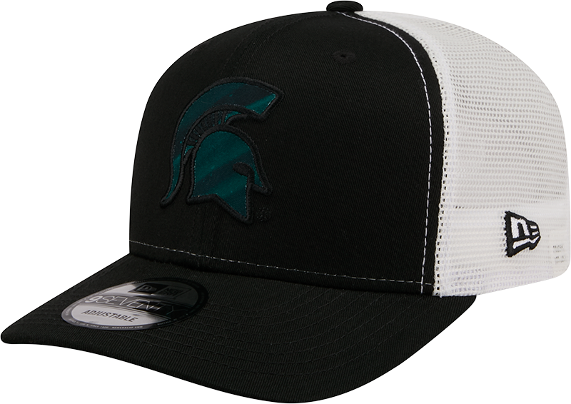 Michigan State Spartans Collegiate Black 9SEVENTY Trucker Hat