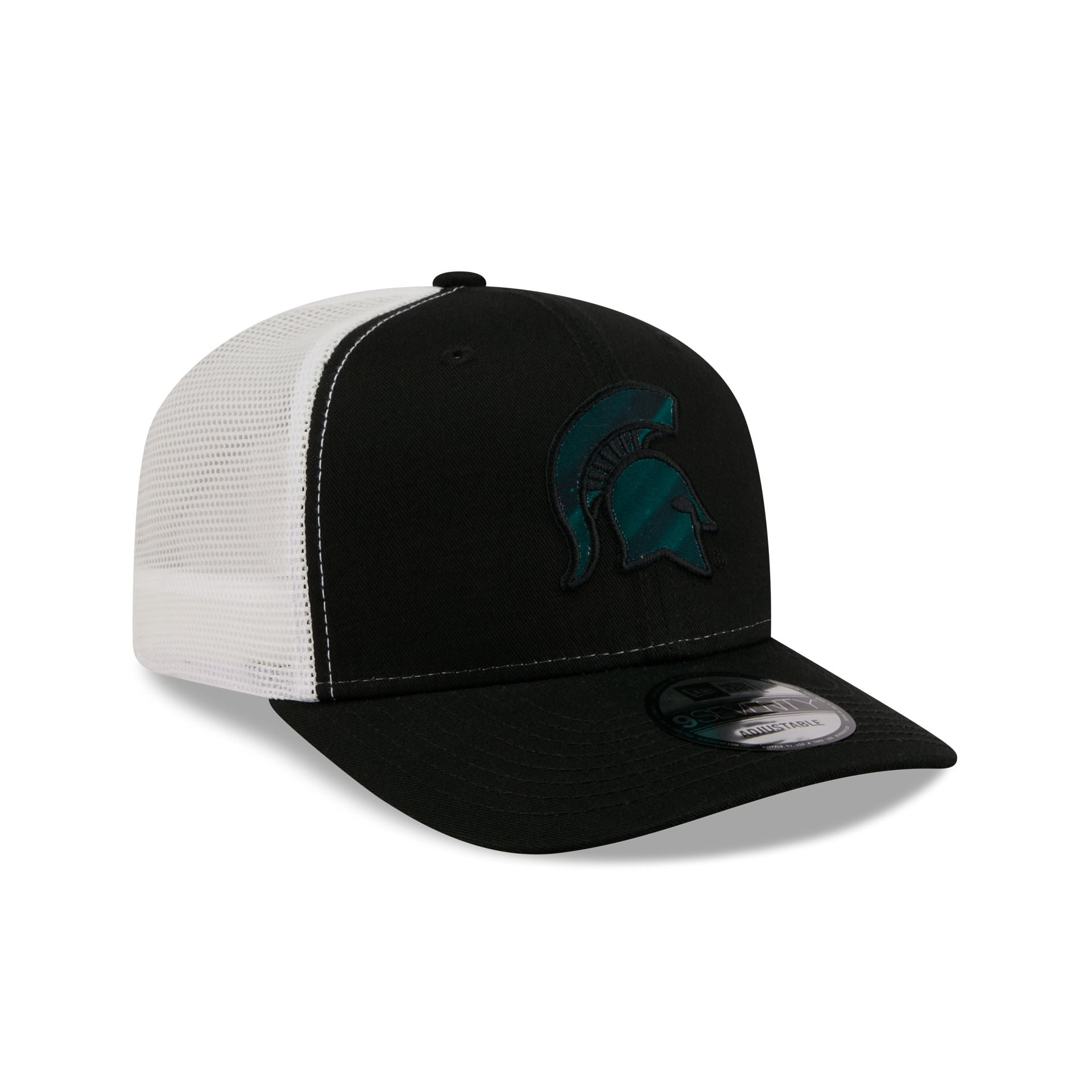 Michigan State Spartans Collegiate Black 9SEVENTY Trucker Hat
