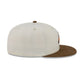 Just Caps Corduroy Chrome Atlanta Braves 59FIFTY Fitted Hat