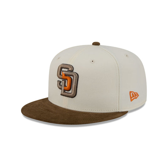 Just Caps Corduroy Chrome San Diego Padres 59FIFTY Fitted Hat - New Era Cap